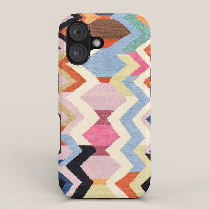 Colored Oriental  Berber Traditional Moroccan Artwork  iPhone Case Gallery Image 1