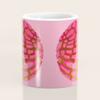 Pink concha bread mexican concha pan dulce mexican food lover Coffee Mug Gallery Image 4