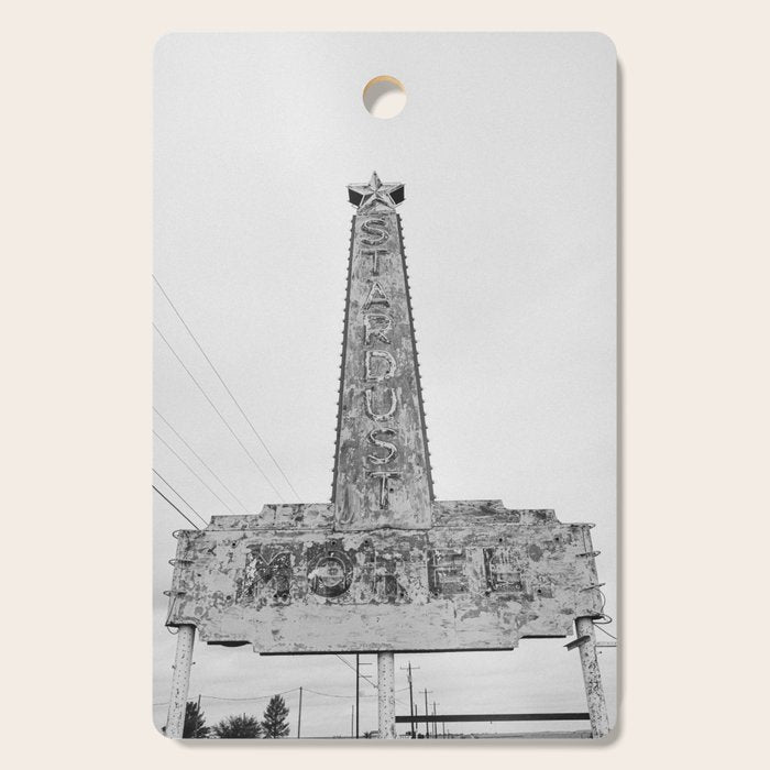 Stardust Motel Marfa Texas Cutting Board Gallery Image 1