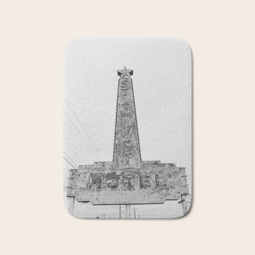 Stardust Motel Marfa Texas Bath Mat Gallery Image 1