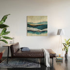 Turquoise Hills Wood Wall Art Gallery Image 2