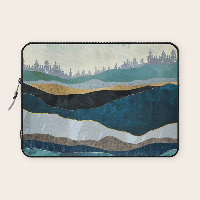 Turquoise Hills Laptop Sleeve Gallery Image 1