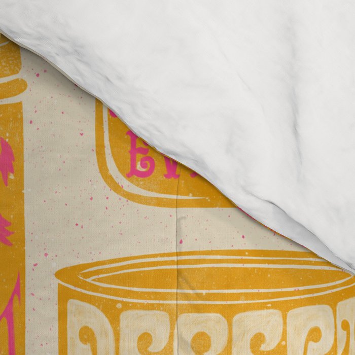 Vagabondâs Cupboard - marigold and pink Comforter Gallery Image 4