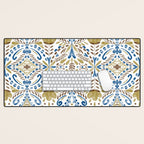 Intricate bohemian charm Desk Mat Gallery Image 1
