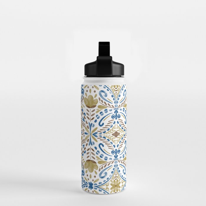 Intricate bohemian charm Water Bottle Gallery Image 2