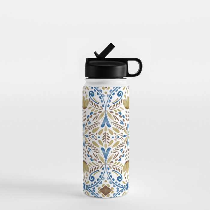 Intricate bohemian charm Water Bottle Gallery Image 1