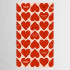 Quirky Love Quote "If you break it, you buy it" Tablecloth Gallery Image 2