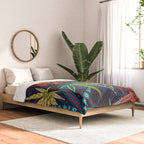 boho weed midnight Comforter Gallery Image 2