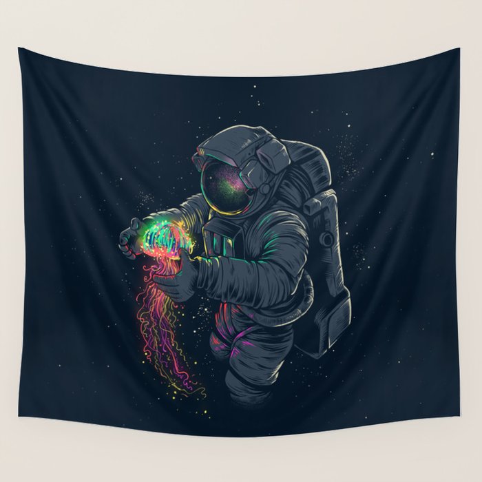 Jellyspace Wall Tapestry Gallery Image 1