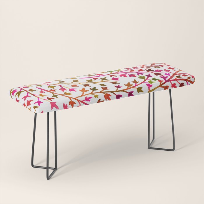 Pink Ivy Bench Gallery Image 1