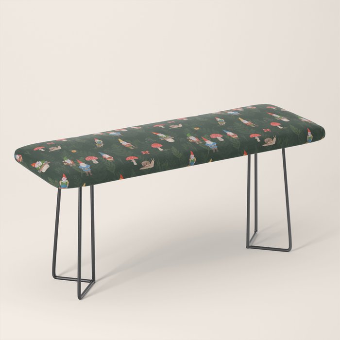 Woodland Gnomes Bench Gallery Image 1