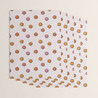 Happy Flower Print in Cream Wrapping Paper Gallery Image 3