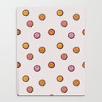 Happy Flower Print in Cream Notebook Gallery Image 4