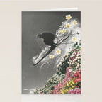 Spring Skiing Stationery Card Gallery Image 2