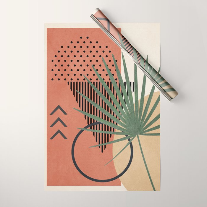 Nature Geometry II Wrapping Paper Gallery Image 1