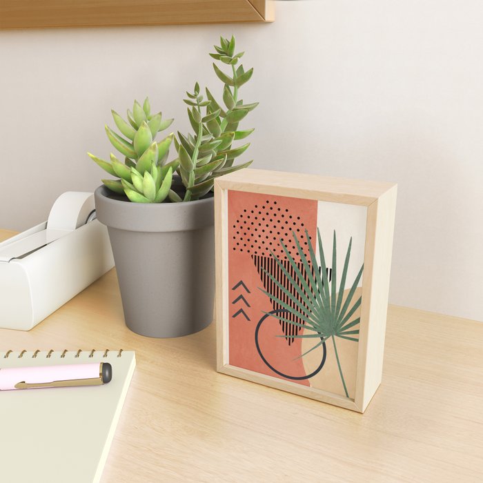 Nature Geometry II Mini Art Print Gallery Image 2