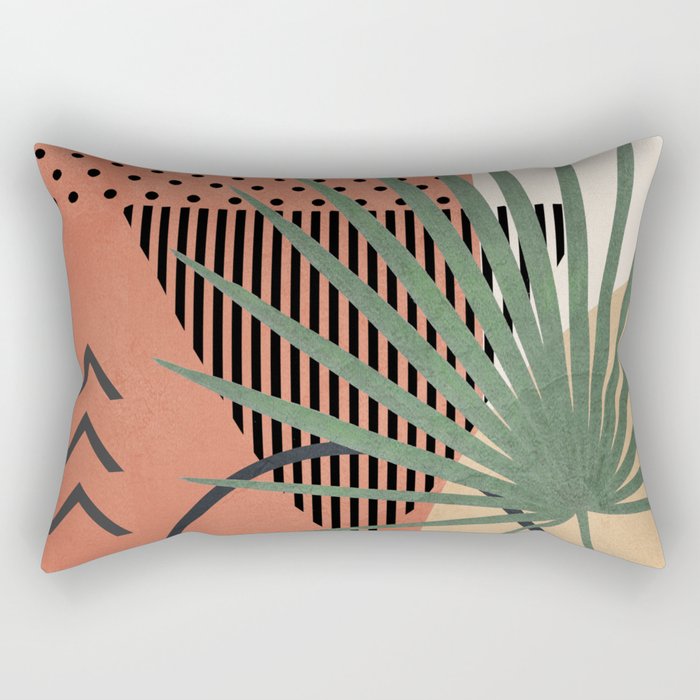Nature Geometry II Rectangular Pillow Gallery Image 1