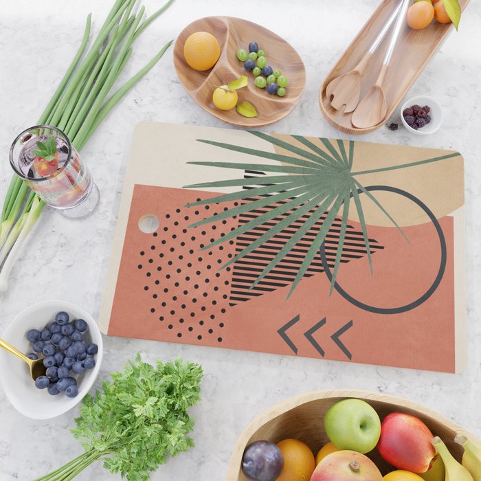 Nature Geometry II Cutting Board Gallery Image 2