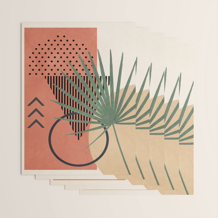 Nature Geometry II Wrapping Paper Gallery Image 3