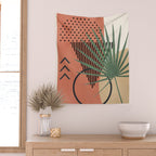 Nature Geometry II Wall Tapestry Gallery Image 2