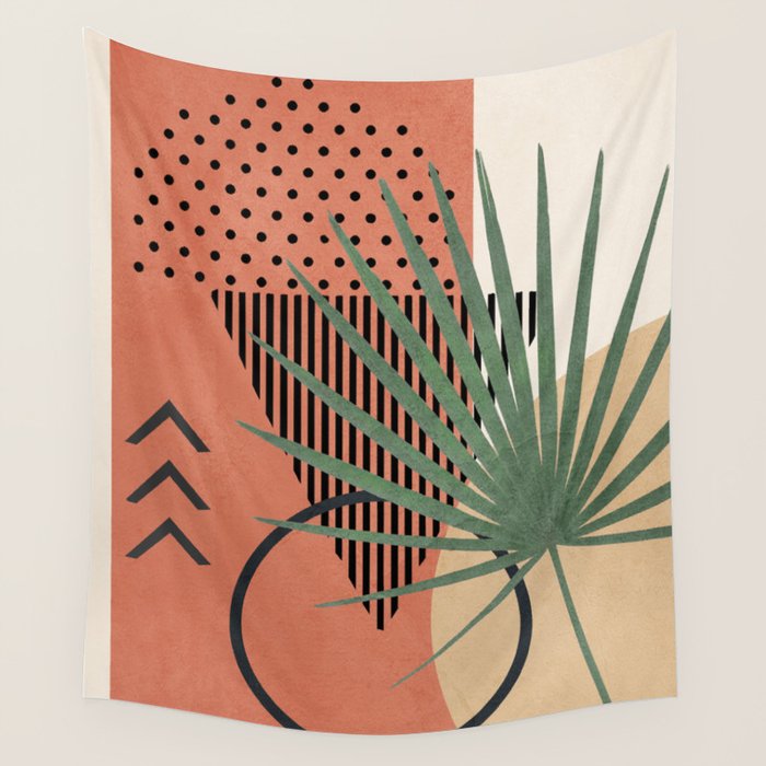 Nature Geometry II Wall Tapestry Gallery Image 1