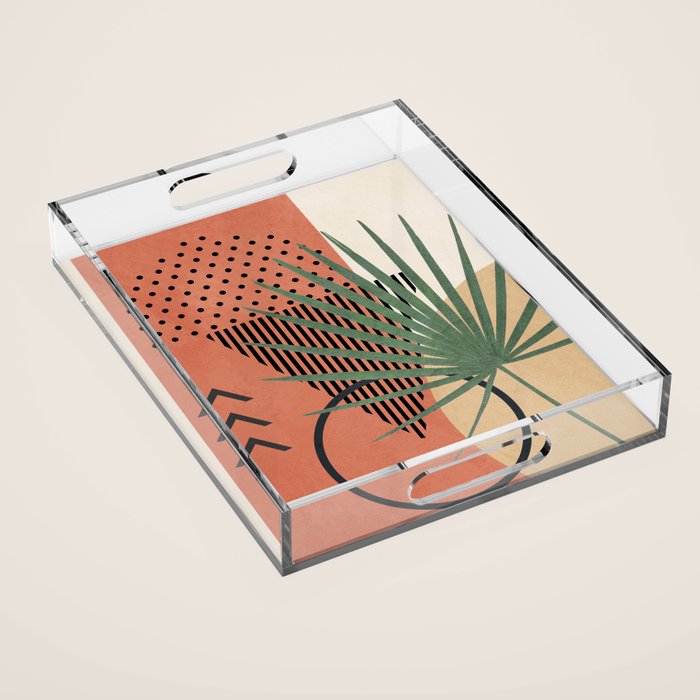 Nature Geometry II Acrylic Tray Gallery Image 1