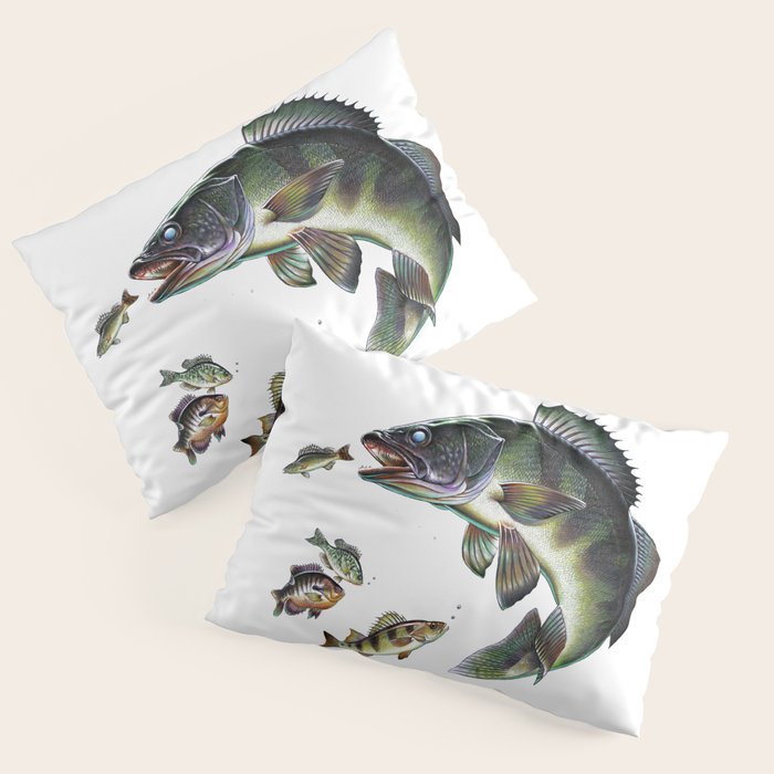 Walleye Pillow Sham Gallery Image 3