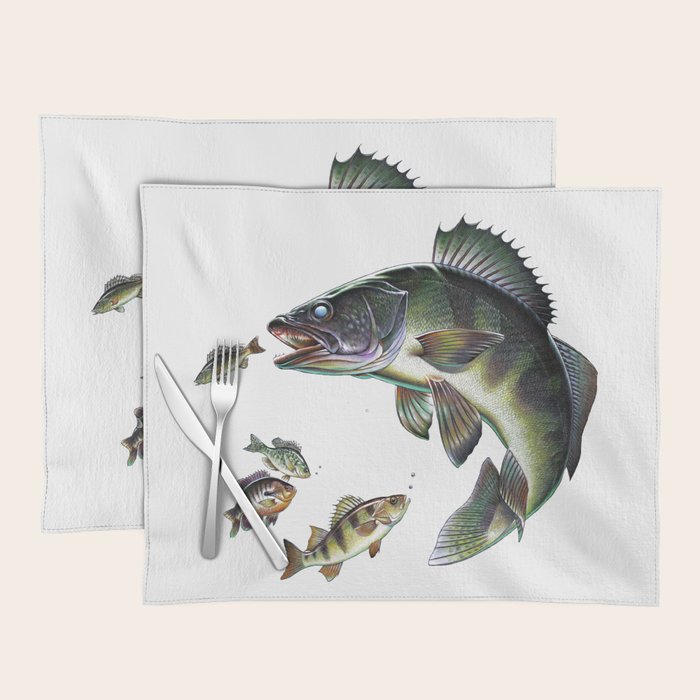 Walleye Placemat Gallery Image 1