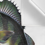 Walleye Wall Tapestry Gallery Image 3