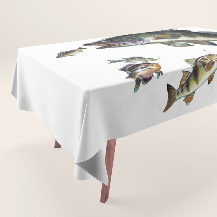 Walleye Tablecloth Gallery Image 1