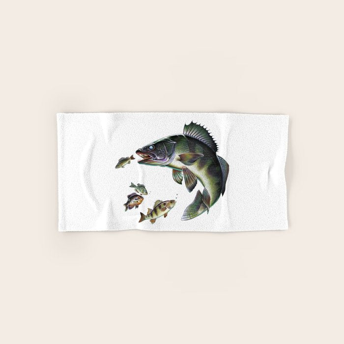 Walleye Bath Towel Gallery Image 1