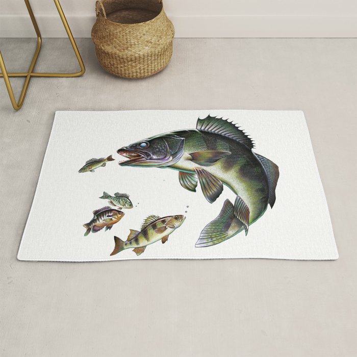 Walleye Rug Gallery Image 1