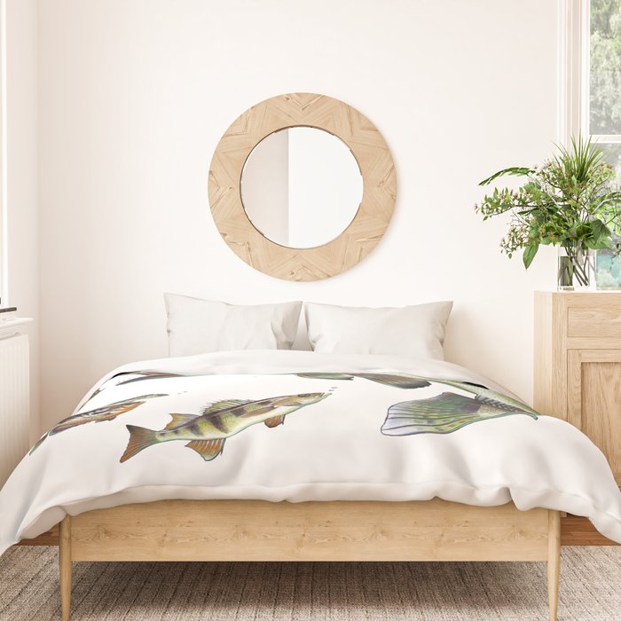 Walleye Duvet Cover Gallery Image 3