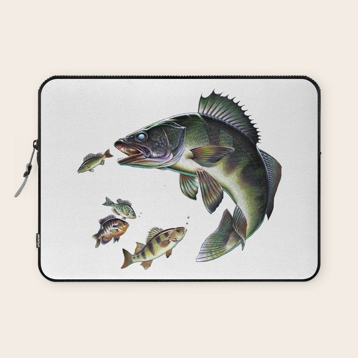 Walleye Laptop Sleeve Gallery Image 1