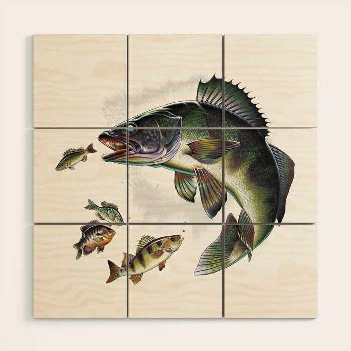 Walleye Wood Wall Art Gallery Image 1