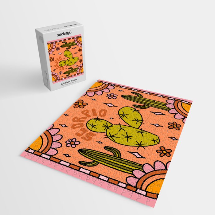 Scorpio Cactus Jigsaw Puzzle Gallery Image 2