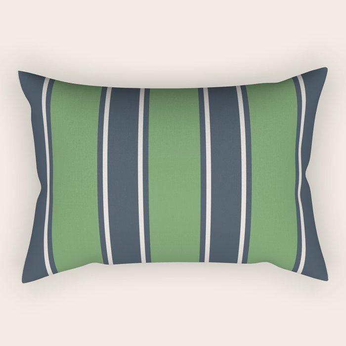 Cozy Heirloom Stripe Harmony Rectangular Pillow Gallery Image 1