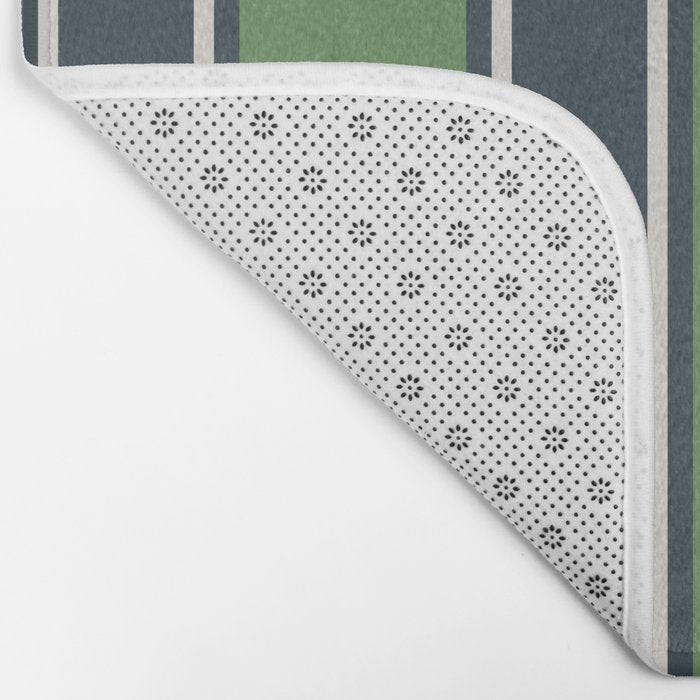 Cozy Heirloom Stripe Harmony Bath Mat Gallery Image 2