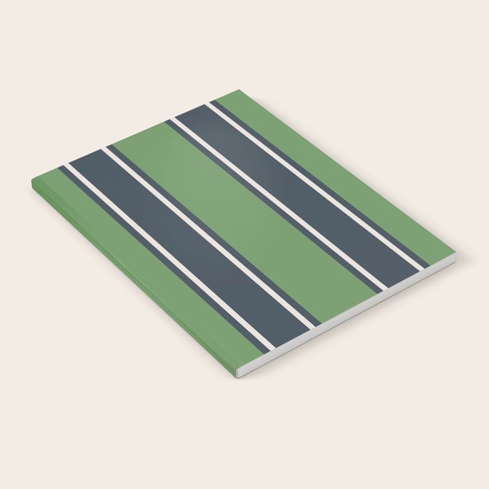 Cozy Heirloom Stripe Harmony Notebook Gallery Image 2
