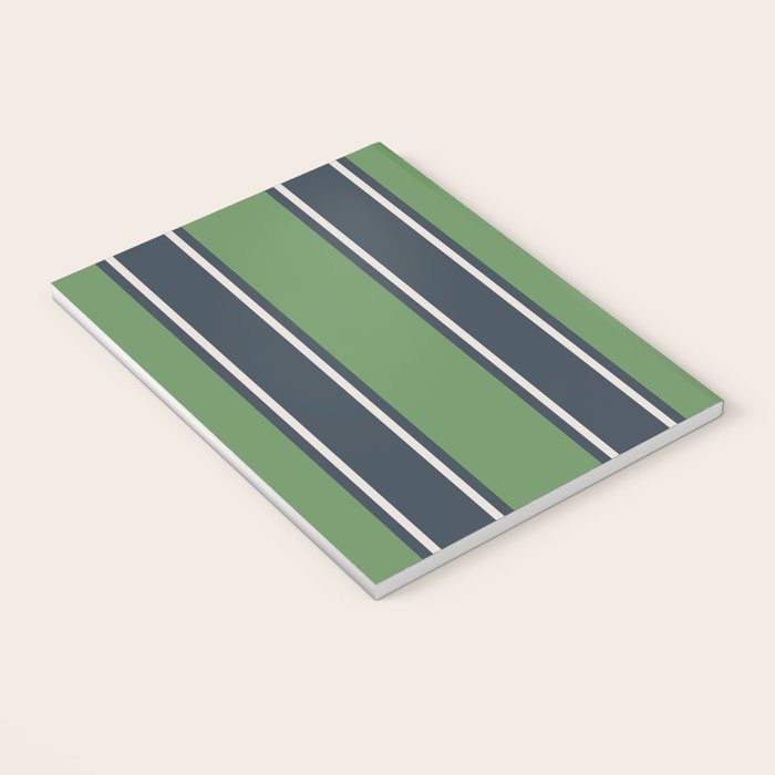 Cozy Heirloom Stripe Harmony Notebook Gallery Image 3