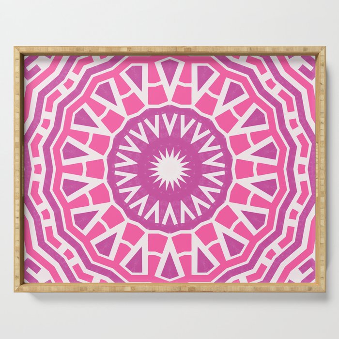 Patchouli Sun Mandala Serving Tray Gallery Image 1