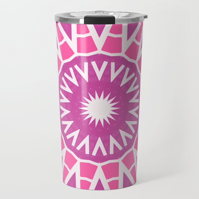 Patchouli Sun Mandala Travel Mug Gallery Image 1
