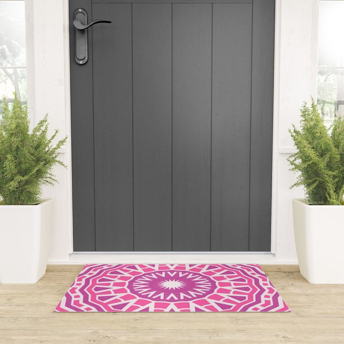 Patchouli Sun Mandala Welcome Mat Gallery Image 3