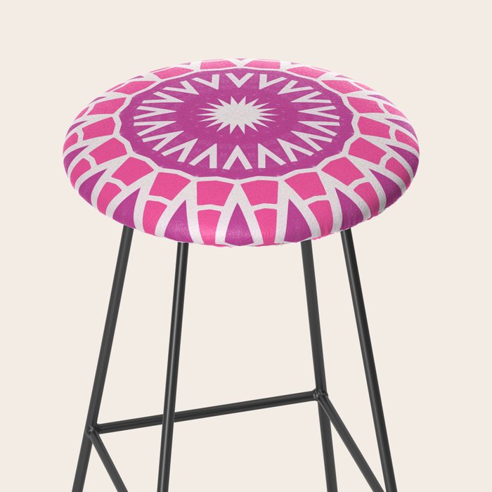 Patchouli Sun Mandala Stool Gallery Image 2
