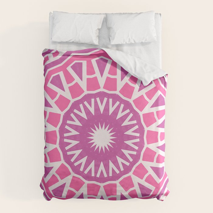 Patchouli Sun Mandala Duvet Cover Gallery Image 1
