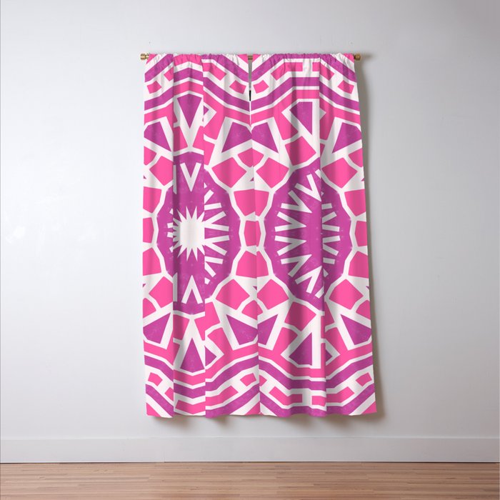 Patchouli Sun Mandala Window Curtain Gallery Image 3