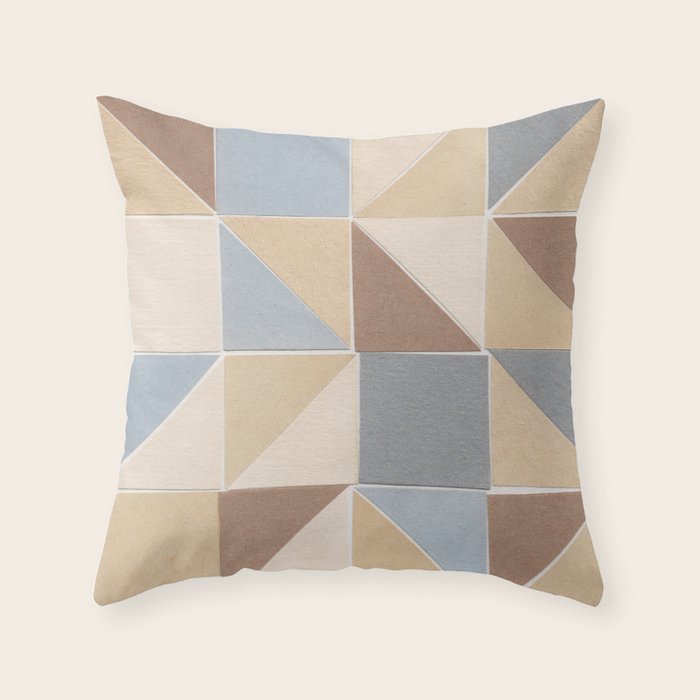 Paper Quilt Throw Pillow Gallery Image 6