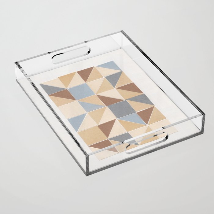 Paper Quilt Acrylic Tray Gallery Image 1