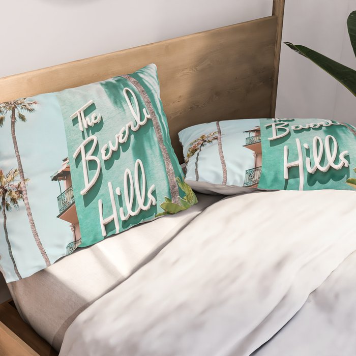 The Beverly Hills Hotel Pillow Sham Gallery Image 2