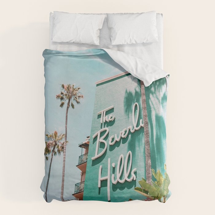 The Beverly Hills Hotel Duvet Cover Gallery Image 1